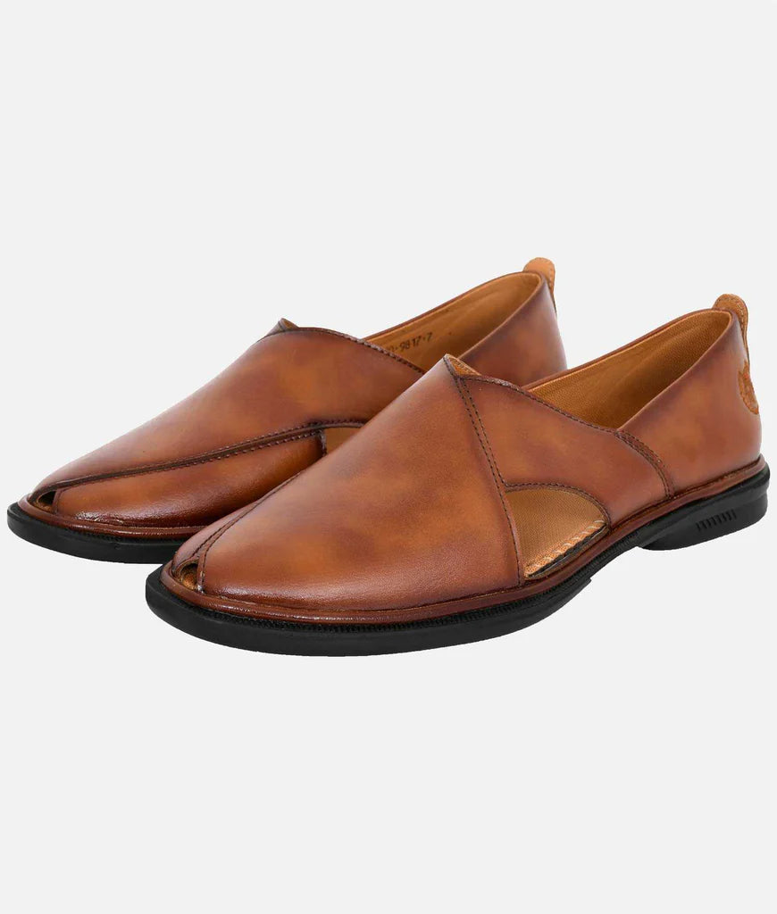 Mojari Peshawari Suede Style